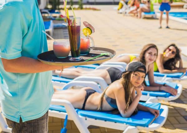Three-quarters of holidaymakers say resort costs are a worry. Photograph: Getty Images