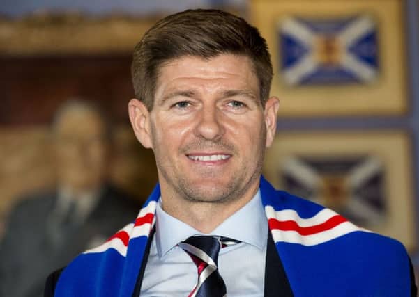 Steven Gerrard officially became the new Rangers manager on Friday. Picture: SNS