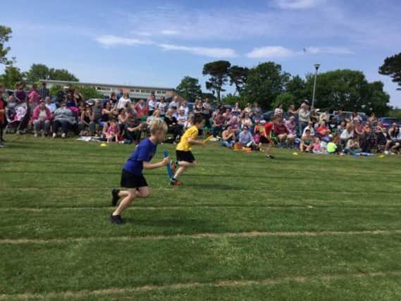 Same-sex running races have been ended on sports days at a Highlands primary school