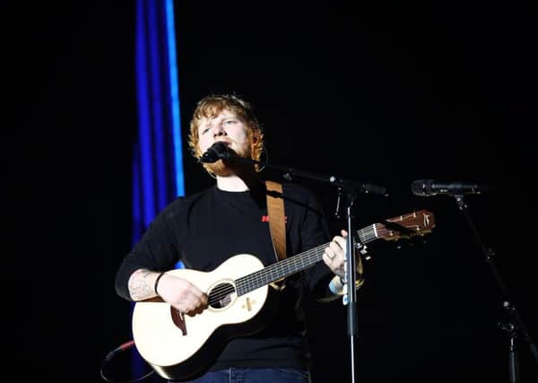 Ed Sheeran PIC: Phil Walter/Getty Images
