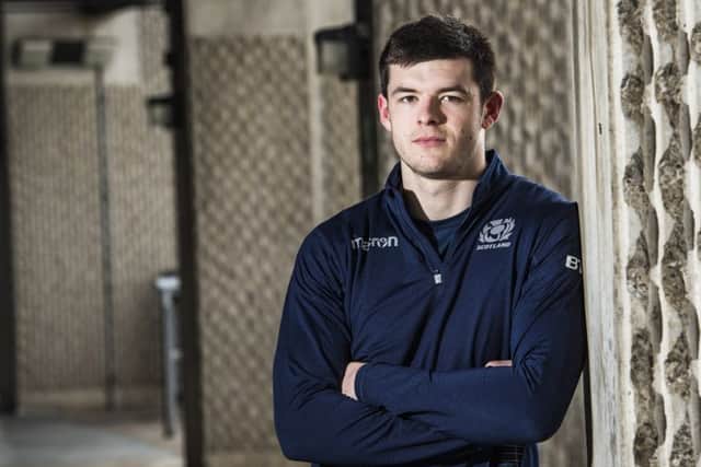 Blair Kinghorn is one of a younger breed of players called into the Scotland tour squad. Photograph: Gary Hutchison/SNS