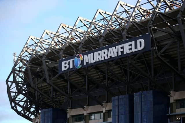 Murrayfield Stadium, where a new ground is to be built on the back pitches. Picture: Jane Barlow/PA Wire