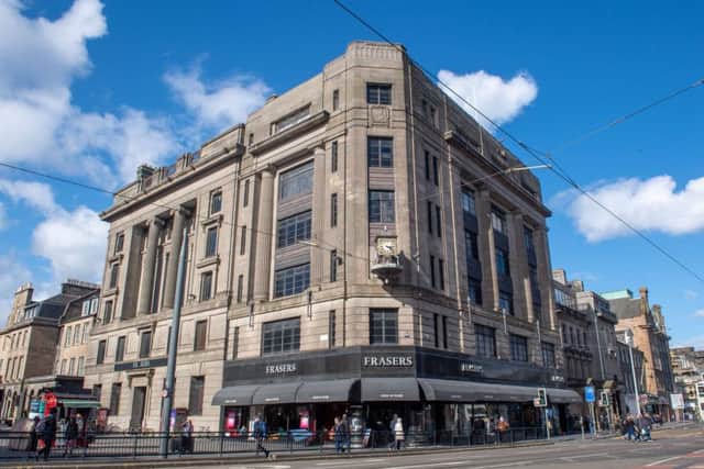 House of Fraser in Edinburgh's west end. Picture: Ian Georgeson