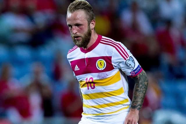 Johnny Russell is with his Scotland team-mates in Mexico City. Picture: Gonzalo Arroyo Moreno/Getty Images
