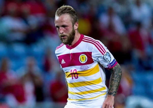 Johnny Russell is with his Scotland team-mates in Mexico City. Picture: Gonzalo Arroyo Moreno/Getty Images
