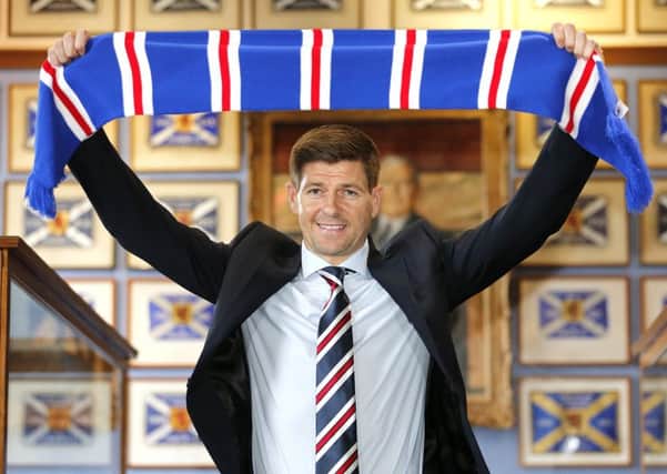 New Rangers manager Steven Gerrard says he has already been hard at work. Picture: Jeff Holmes/PA Wire