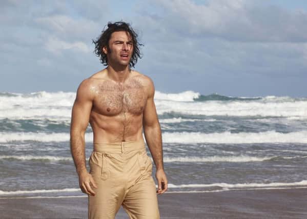 Aidan Turner, the star of Poldark, has previously complained the drama is not a "stripper show" (Picture: PA)