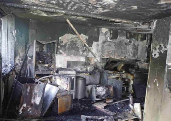 Tenants were told to stay where they were despite the cladding being unable to resist the spread of the fire. Picture: PA