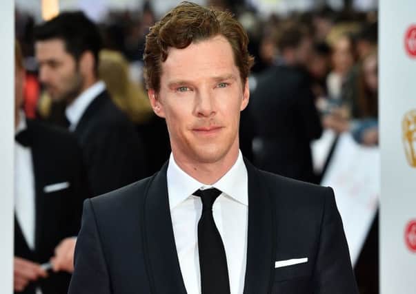 Benedict Cumberbatch, who channelled his inner Sherlock Holmes as he saved a cyclist who was being attacked, it is reported. Picture; PA