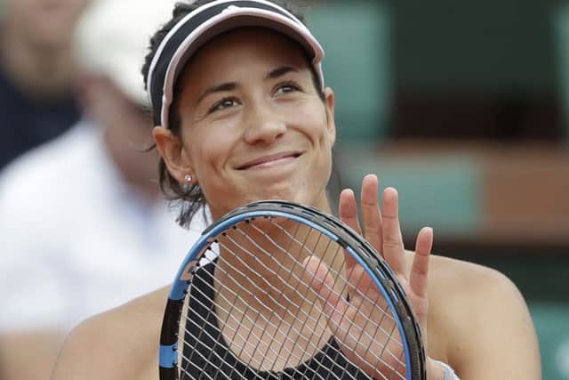 Spain's Garbine Muguruza is unfazed by being the tournament favourite: Picture: AP.