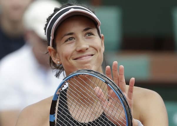 Spain's Garbine Muguruza is unfazed by being the tournament favourite: Picture: AP.