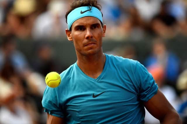 Rafael Nadal has yet to drop a set in Paris. Picture: AFP/Getty Images