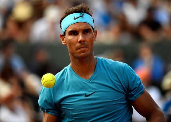 Rafael Nadal has yet to drop a set in Paris. Picture: AFP/Getty Images