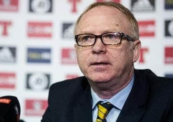 Personal vanity doesn't come into it says Alex McLeish.