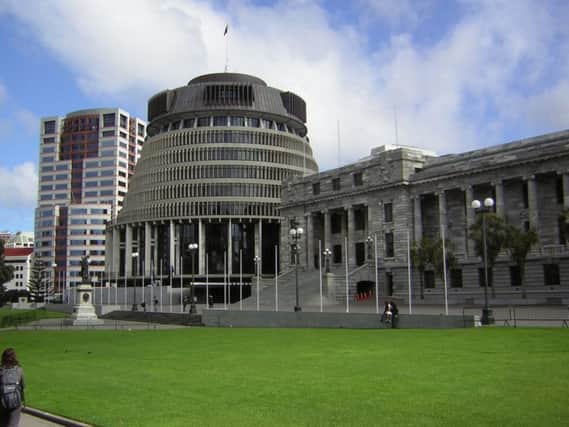 The New Zealand parliament building in Wellington. The country's economic reforms were used as an example in the SNP's Growth Commission report. Picture: Wikicommons