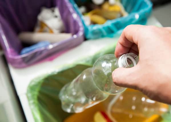 Figures show each Scottish household throws away an average of 27kg of food and drink plastic annually that could have been recycled. Picture: contributed
