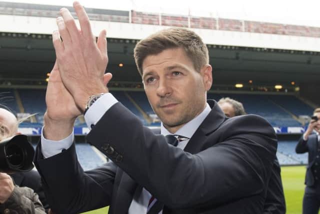 Rangers manager Steven Gerrard. Picture: SNS