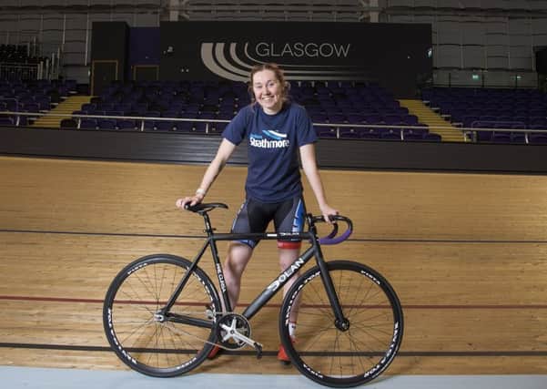 Scottish cyclist Katie Archibald at the Sir Chris Hoy velodrome. Picture: Rob Casey/SNS