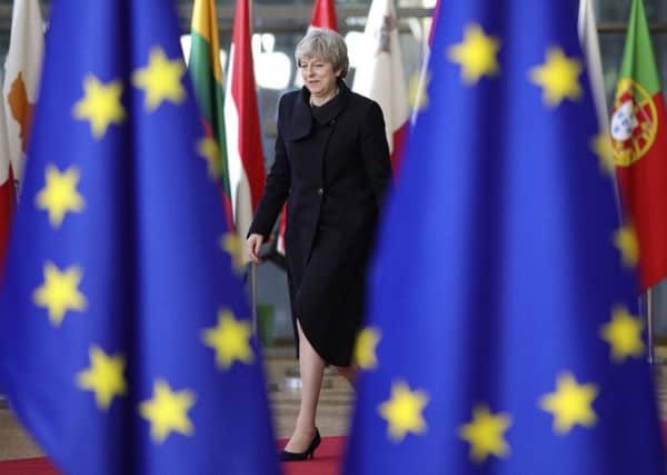 The YouGov survey found 47 per cent  of voters thought the decision to leave was wrong, against just 40 per cent  who said it was the right thing to do. Picture: AP Photo/Olivier Matthys