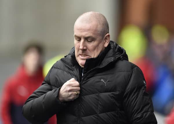 Mark Warburton left Rangers in February 2017, but is still in charge according to his LinkedIn account. Picture: SNS/Rob Casey