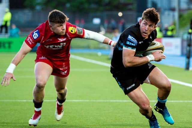 Glasgow Warriors winger DTH Van der Merwe, right, will captain Canada against Scotland on Saturday. Picture: SNS