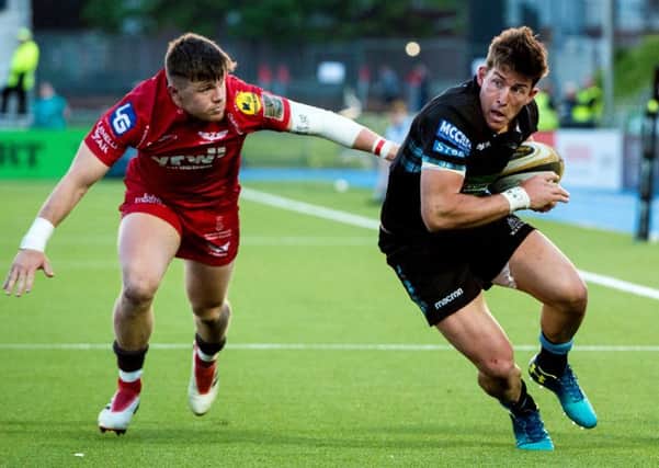 Glasgow Warriors winger DTH Van der Merwe, right, will captain Canada against Scotland on Saturday. Picture: SNS