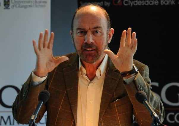 Sir Brian Souter managed to give a sermon without being preachy, says Jim Duffy