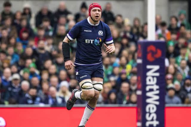 Grant Gilchrist will captain Scotland against Canada. Picture: Gary Hutchison/SNS/SRU
