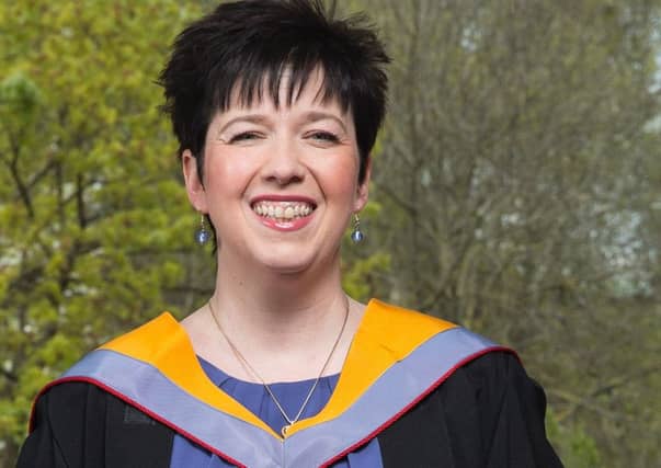 Nicola Fisher EIS president.
Picture supplied by
Alison Roy, EIS.