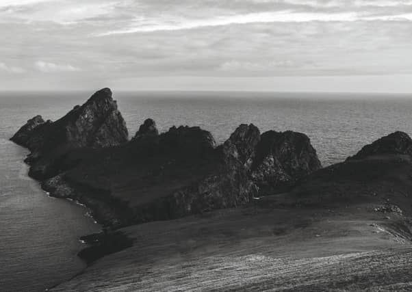 Dun from Mullach Sgar, by Alex Boyd