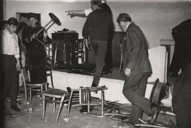 The aftermath of the Rolling Stones gig in Blackpool in 1964. Picture: Blackpool Gazette/Johnston Press