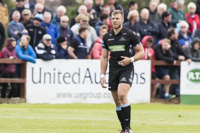 Robbie Nairn in action for Glasgow Warriors. Picture: SNS/SRU Gary Hutchison