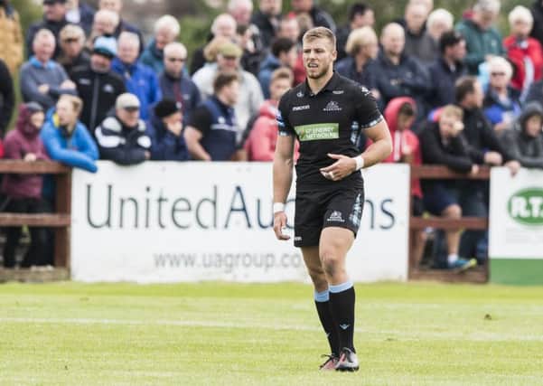 Robbie Nairn in action for Glasgow Warriors. Picture: SNS/SRU Gary Hutchison