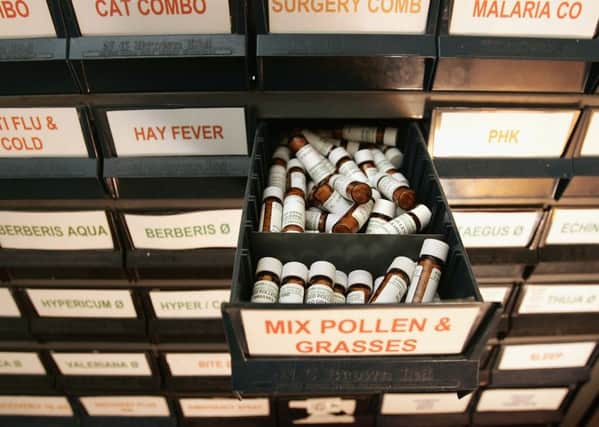 A range of homeopathic remedies, which have now been discredited. Picture: Peter Macdiarmid/Getty Images