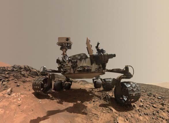 The Mars Rover.