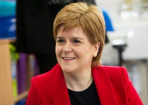 The leader of the SNP, Nicola Sturgeon. Picture: Johnston Press