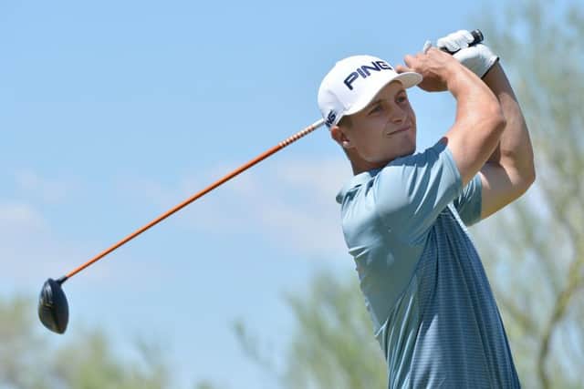 Scotlands Calum Hill secured his spot at this weeks US Open through a sectional qualifier in New Jersey. Photograph: Mike Schoaf/Southwest PGA