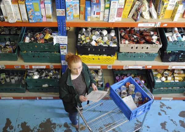 Foodbank use soars by more than half in areas where Universal Credit has been rolled out, says Darren McGarvey. Picture: Neil Hanna.