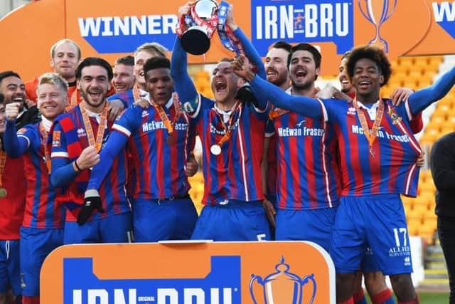 Inverness CT won last season's IRN-BRU Cup. Picture: SNS/Craig Williamson