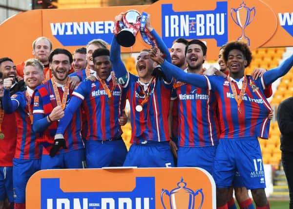 Inverness CT won last season's IRN-BRU Cup. Picture: SNS/Craig Williamson