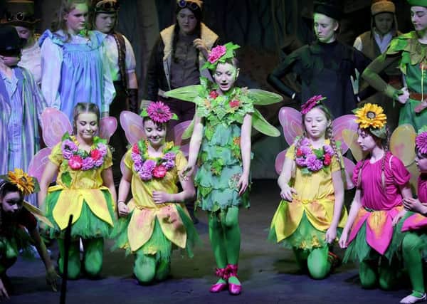 Falkirk Youth Theatre's Peter Pan performance is being followed up by a production of Annie Jr