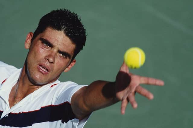 In his pomp Mark Philippoussis reached No 8 in the world rankings but never won a Grand Slam tournament. Picture: Gary M Prior/Getty Images