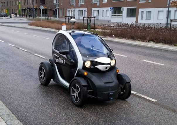 Driverless vehicles are to be tested in Scotland with a trial that could include delivery vehicles.