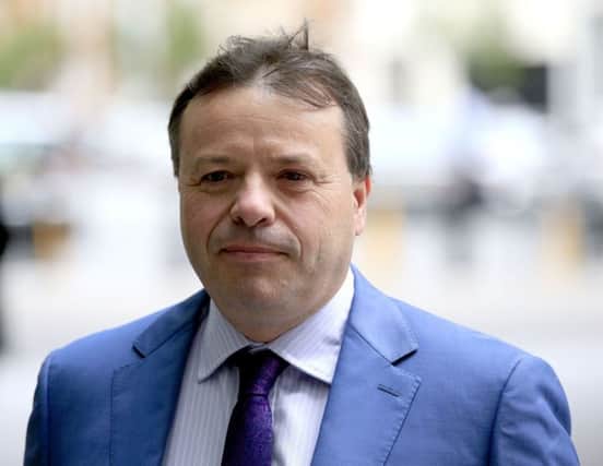 Millionaire Brexit campaigner Arron Banks had a series of undisclosed meetings with Russian embassy officials. Picture: Jonathan Brady/PA Wire