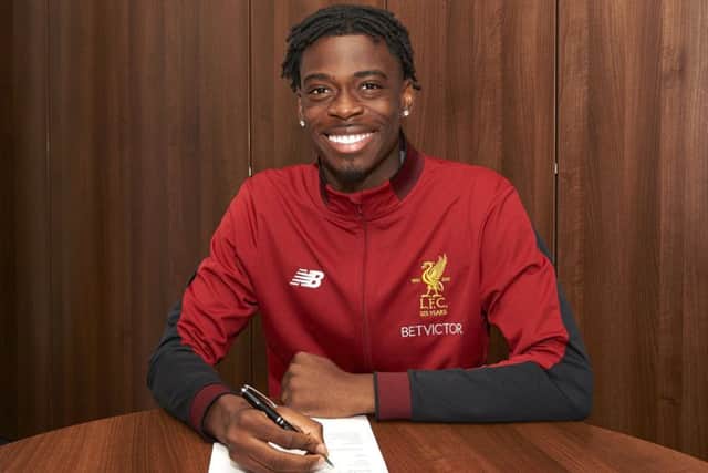 Ovie Ejaria has impressed new Rangers manager Steven Gerrard with his skill in midfield, but Alan Stubbs says he will need a strong mentality. Picture: Nick Taylor/Liverpool FC via Getty