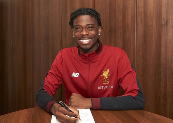 Ovie Ejaria has impressed new Rangers manager Steven Gerrard with his skill in midfield, but Alan Stubbs says he will need a strong mentality. Picture: Nick Taylor/Liverpool FC via Getty