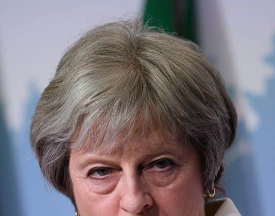 Theresa May  (Photo by Leon Neal/Getty Images)
