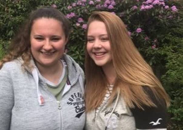 Hollie Rafferty and Ellycia Coull