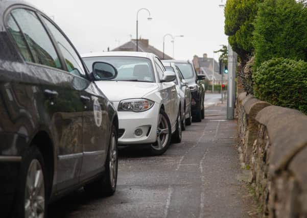 A pavement parking ban is included in the Scottish Government's new Transport Bill