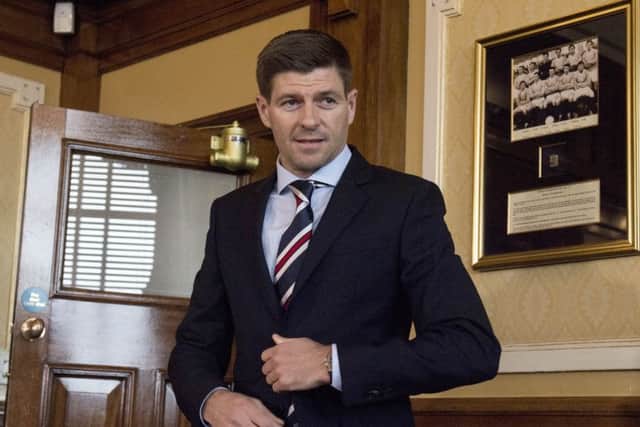 Rangers boss Steven Gerrard is reportedly interested in the player. Picture: SNS